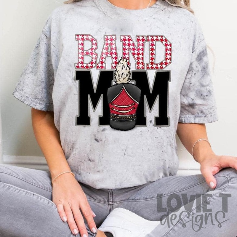 Band Mom|Pocket 3.5″-4″|Infant|Toddler|Youth 8.5|Adult 11″|Adult 12″