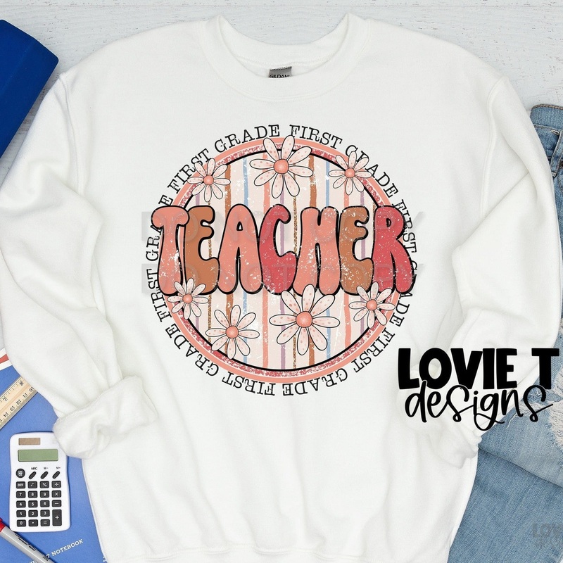 BOHO TEACHER GRADES|Pocket 3.5″-4″|Infant|Toddler|Youth 8.5|Adult 11″|Adult 12″