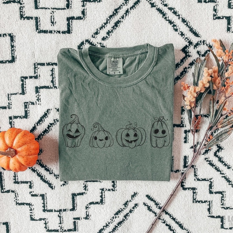 Spooky Szn Pumpkins|Pocket 3.5″-4″|Infant|Toddler|Youth 8.5|Adult 11″|Adult 12″