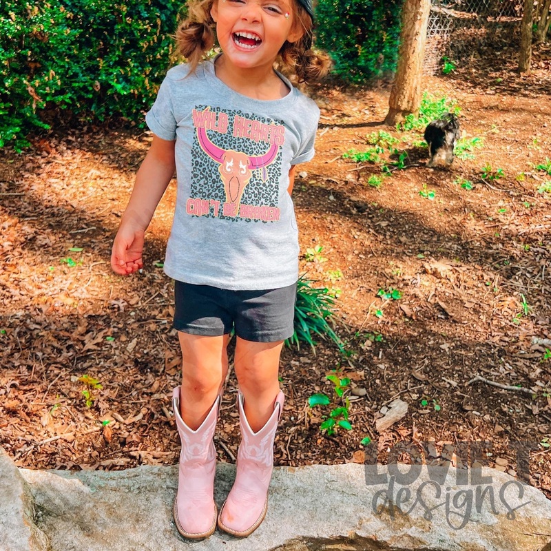 Wild Hearts Can’T Be Broken|Pocket 3.5″-4″|Infant|Toddler|Youth 8.5|Adult 11″|Adult 12″