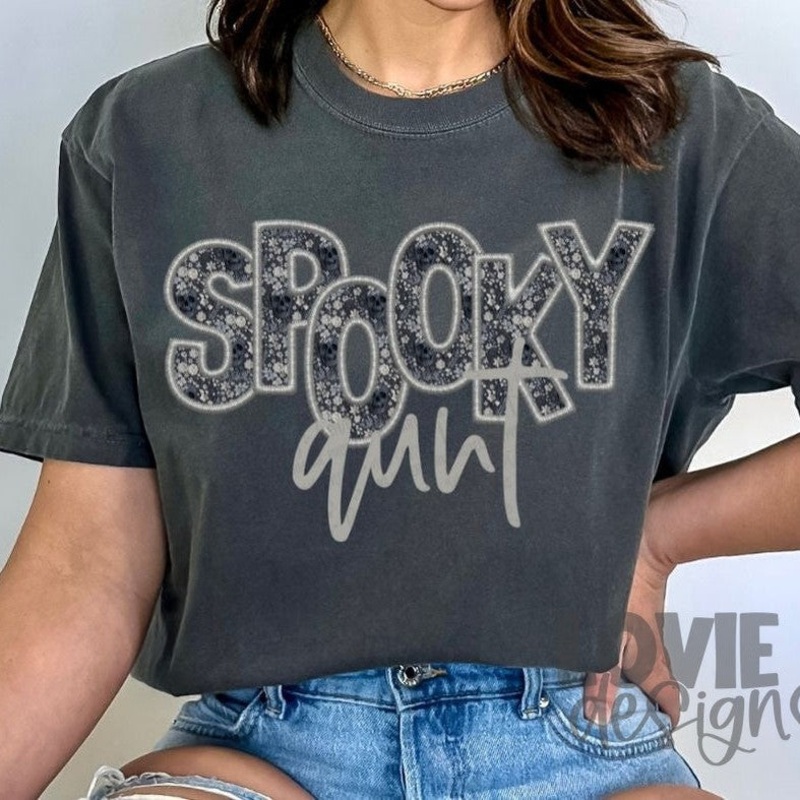 Spooky Faux Embroidery Collection