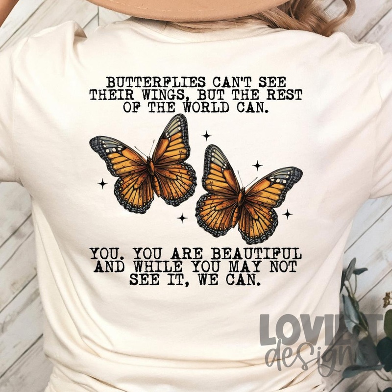 You Are Beautiful Print|Front + Back