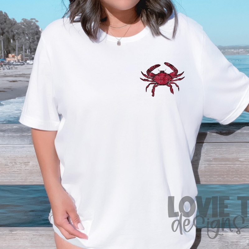 No Crabby Attitudes|Front + Back