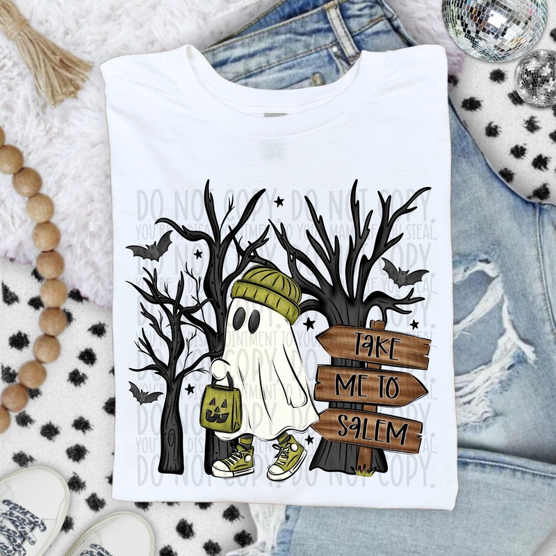 TAKE ME TO SALEM GREEN|Pocket 4″|Infant 6″|Toddler 7″|Youth 8.5″|Adult 11″|Adult 12″