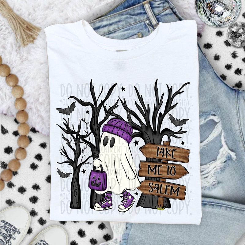 TAKE ME TO SALEM PURPLE|Pocket 4″|Infant 6″|Toddler 7″|Youth 8.5″|Adult 11″|Adult 12″