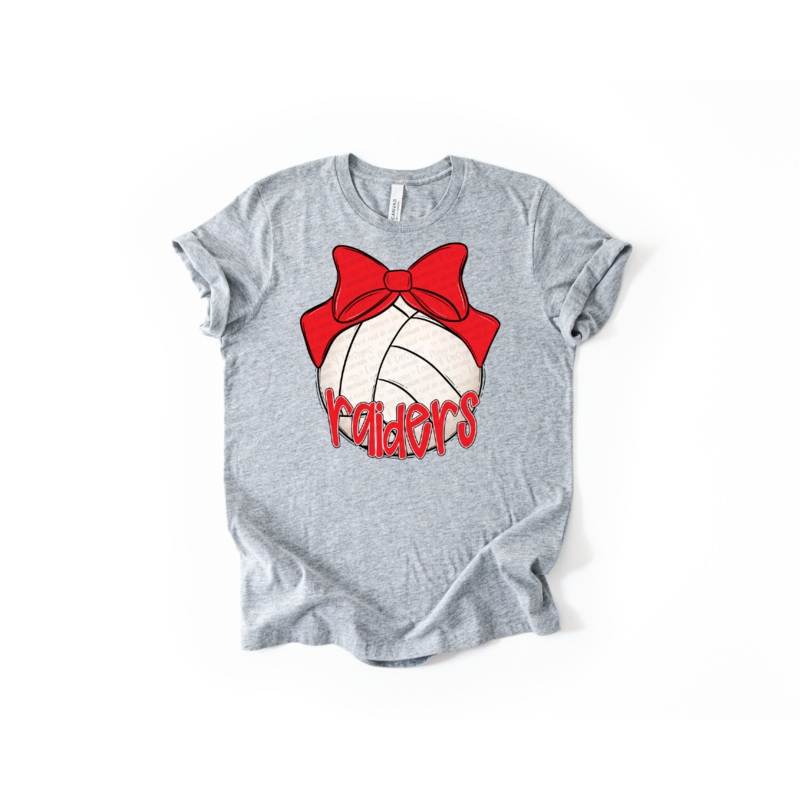 VOLLEYBALL SPORT BOW RED RAIDERS