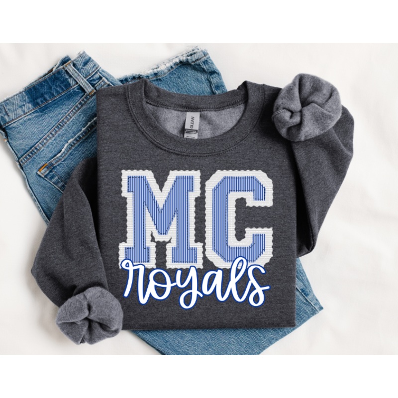 TWO INITIALS PREPSTER MC WHITE BASE ROYAL TOP ROYALS