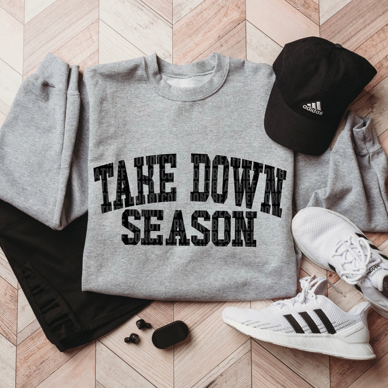 TAKEDOWN SEASON|Pocket 4″|Infant 6″|Toddler 7″|Youth 8.5″|Adult 11″|Adult 12″