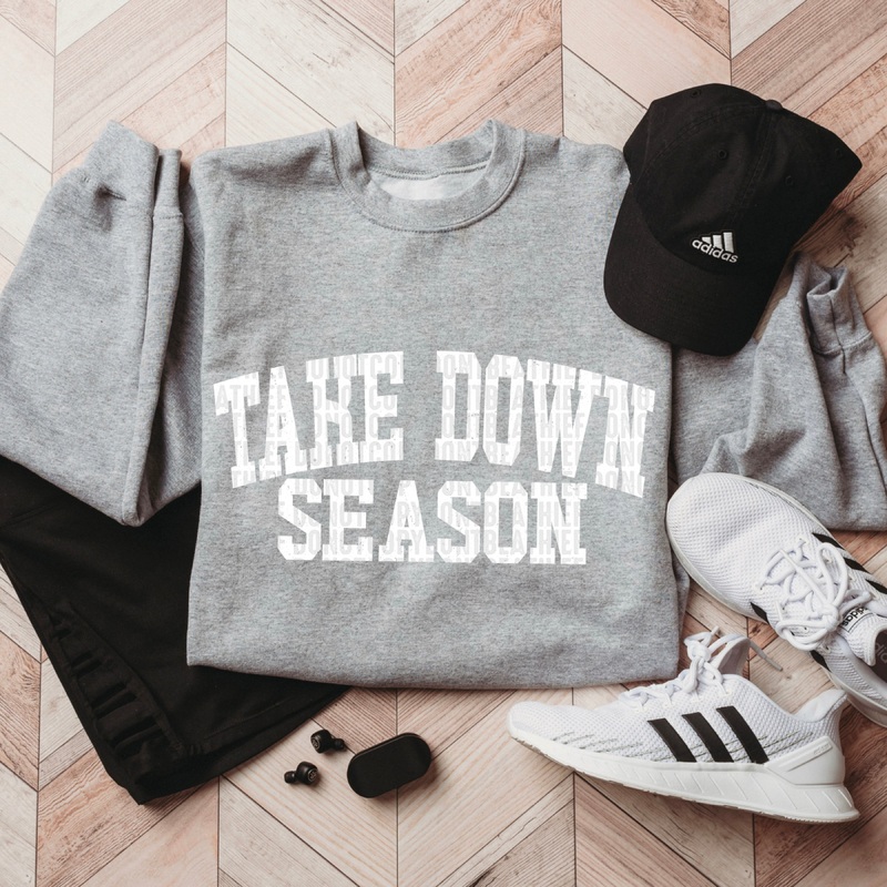 TAKEDOWN SEASON WHITE|Pocket 4″|Infant 6″|Toddler 7″|Youth 8.5″|Adult 11″|Adult 12″