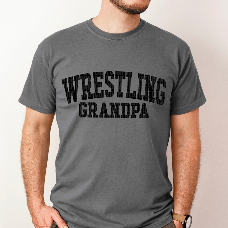 WRESTLING GRANDPA|Pocket 4″|Infant 6″|Toddler 7″|Youth 8.5″|Adult 11″|Adult 12″