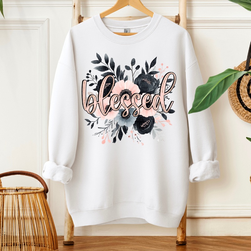BLESSED FLORAL|Pocket 4″|Infant 6″|Toddler 7″|Youth 8.5″|Adult 11″|Adult 12″