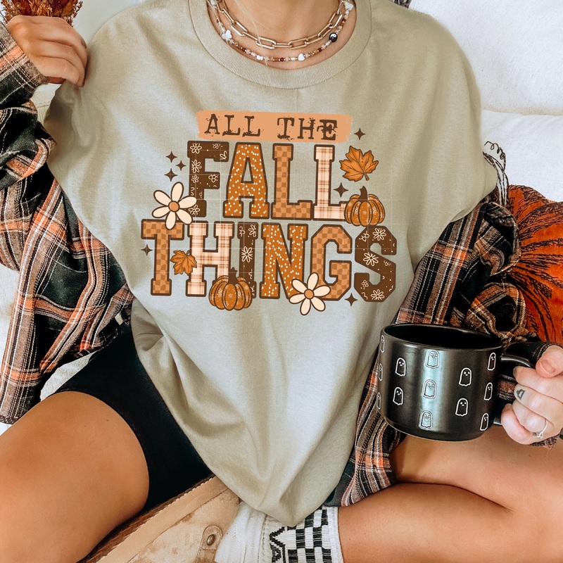 ALL THE FALL THINGS 2|Pocket 4″|Infant 6″|Toddler 7″|Youth 8.5″|Adult 11″|Adult 12″