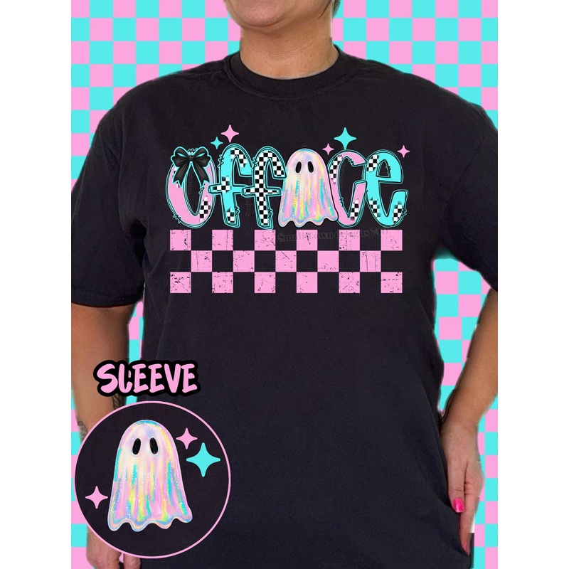 OFFICE HOLOGRAPHIC GHOST|Pocket 4″|Infant 6″|Toddler 7″|Youth 8.5″|Adult 11″|Adult 12″