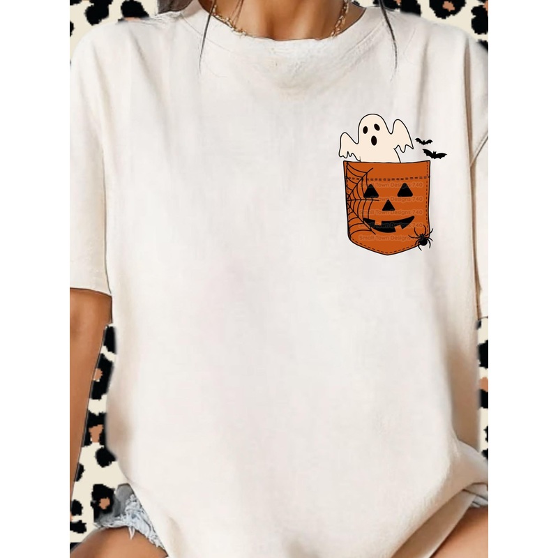 SPOOKY PUMPKIN POCKET|Pocket 4″|Infant 6″|Toddler 7″|Youth 8.5″|Adult 11″|Adult 12″