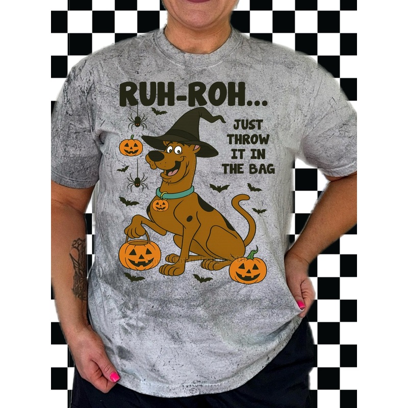 VINTAGE SCOOBY HALLOWEEN|Pocket 4″|Infant 6″|Toddler 7″|Youth 8.5″|Adult 11″|Adult 12″
