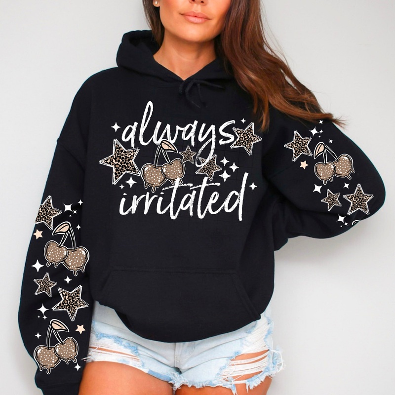 ALWAYS IRRITATED SLEEVE|Pocket 4″|Infant 6″|Toddler 7″|Youth 8.5″|Adult 11″|Adult 12″