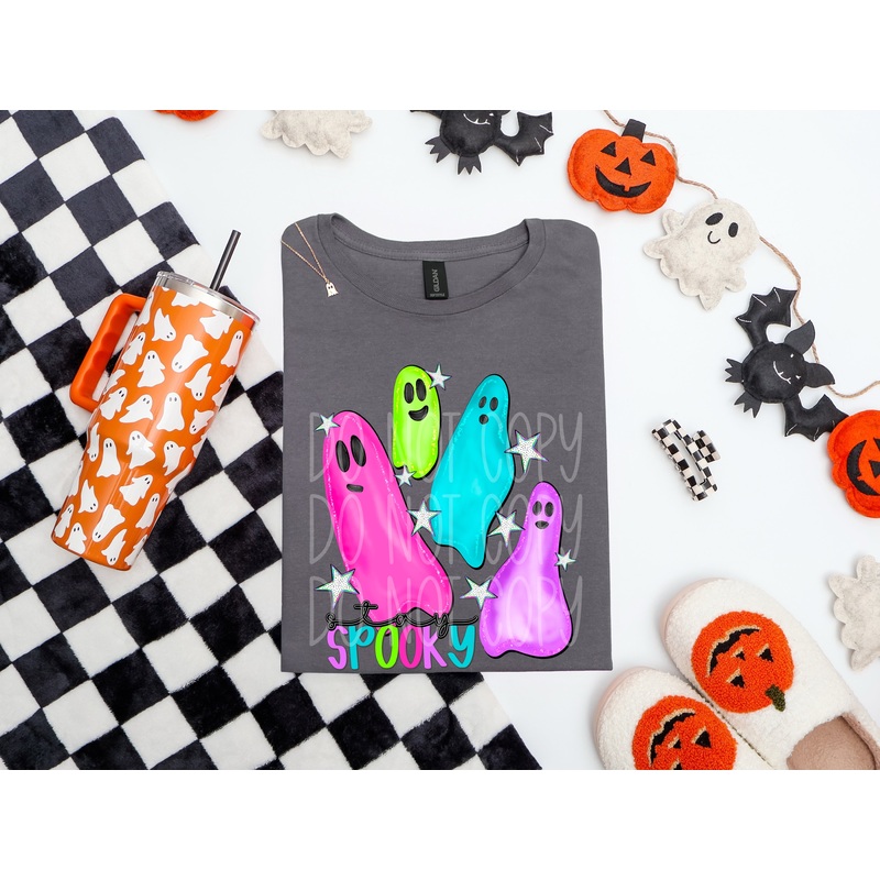 STAY SPOOKY|Pocket 4″|Infant 6″|Toddler 7″|Youth 8.5″|Adult 11″|Adult 12″