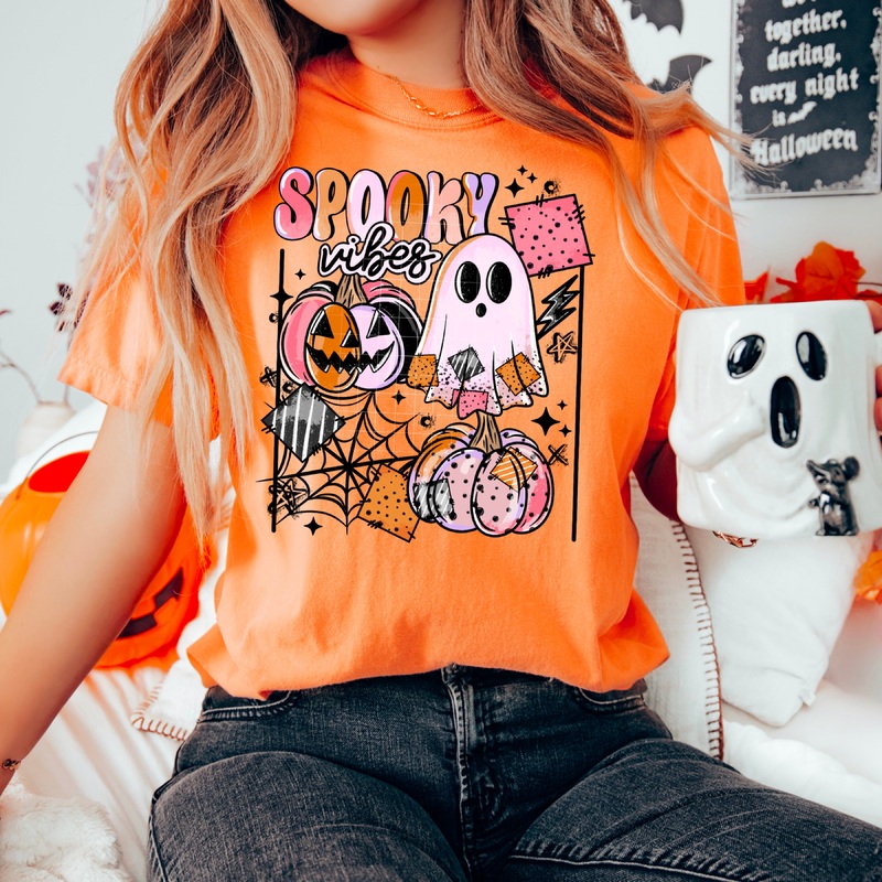 SPOOKY VIBES|Pocket 4″|Infant 6″|Toddler 7″|Youth 8.5″|Adult 11″|Adult 12″