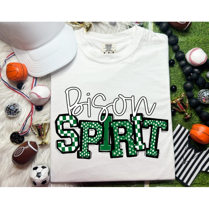 BISON SPIRIT SO SPORTY KELLY GREEN 12 INCH