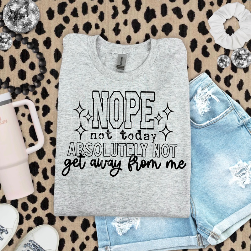 NOPE ABSOLUTELY NOT SINGLE COLOR