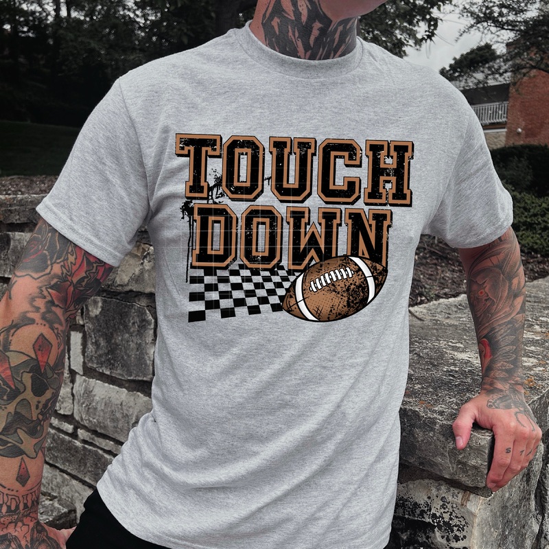TOUCHDOWN NO STARS|Pocket 4″|Infant 6″|Toddler 7″|Youth 8.5″|Adult 11″|Adult 12″