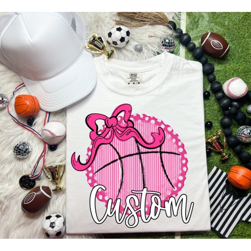 CUSTOM SEERSUCKER BASKETBALL|Mockup|Youth 8.5″|Adult 11″|12″