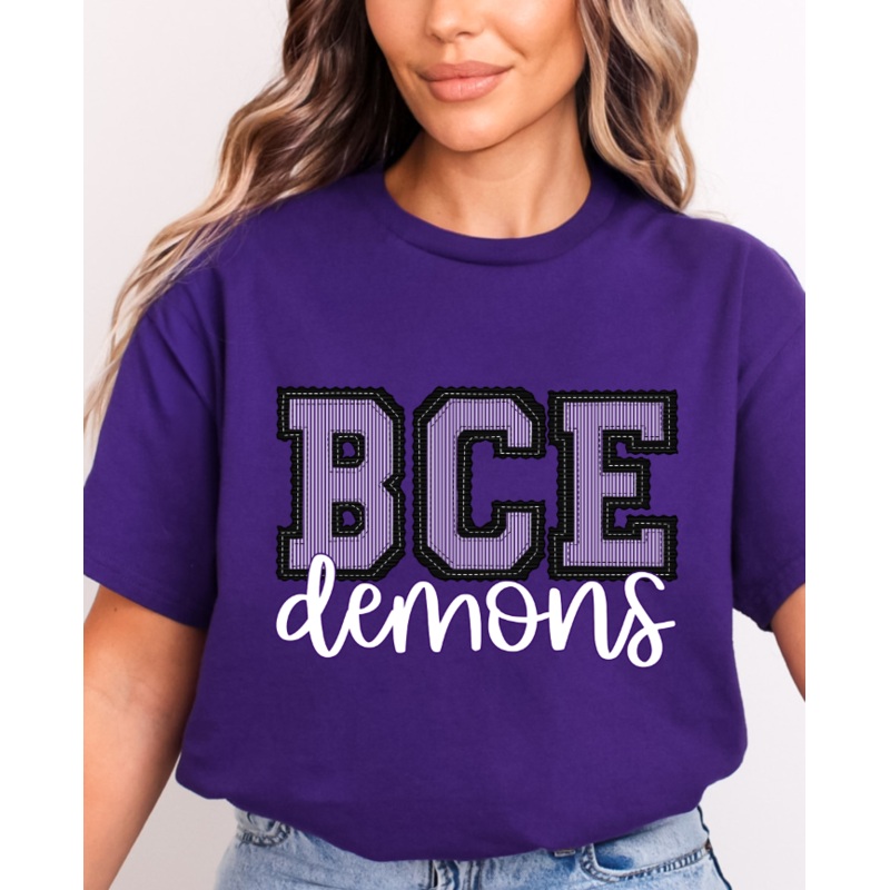 BCE DEMONS BLACK BASE PURPLE TOP PREPSTER