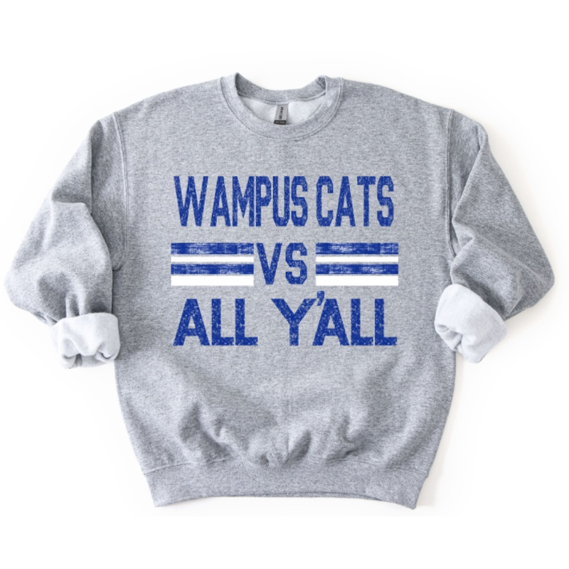 WAMPUS CATS ROYAL AND WHITE VS ALL YALL