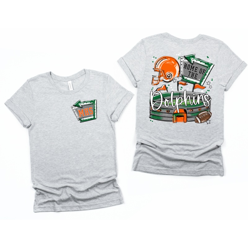 STADIUMS POCKET GREEN MHS ORANGE