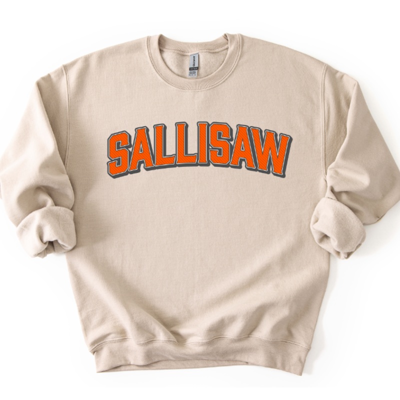VINTAGE SALLISAW ORANGE|Pocket 4″(4.00in x 1.23in)|Infant 6″(6.00in x 1.85in)|Toddler 7″(7.00in x 2.16in)|Youth 8.5″(8.50in x 2.62in)|Adult 11″(11.00in x 3.39in)|Adult 12″(12.00in x 3.70in)
