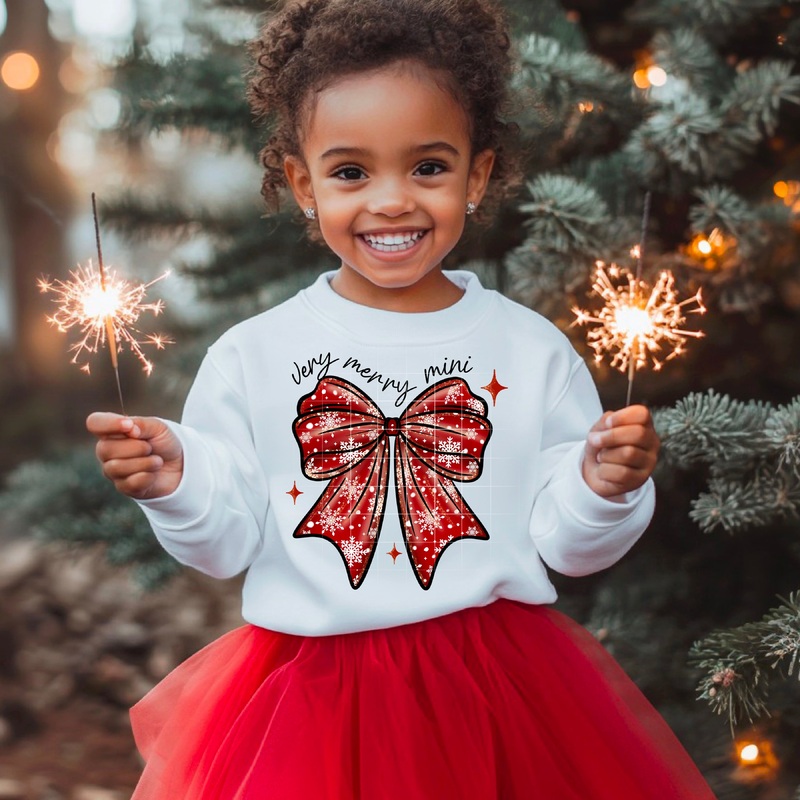 VERY MERRY MINI BOW|Pocket 4″(3.73in x 4.00in)|Infant 6″(5.59in x 6.00in)|Toddler 7″(6.52in x 7.00in)|Youth 8.5″(7.92in x 8.50in)|Adult 11″(10.25in x 11.00in)|Adult 12″(11.18in x 12.00in)
