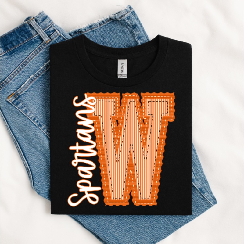 ORANGE BASE AND ORANGE TOP W SPARTANS