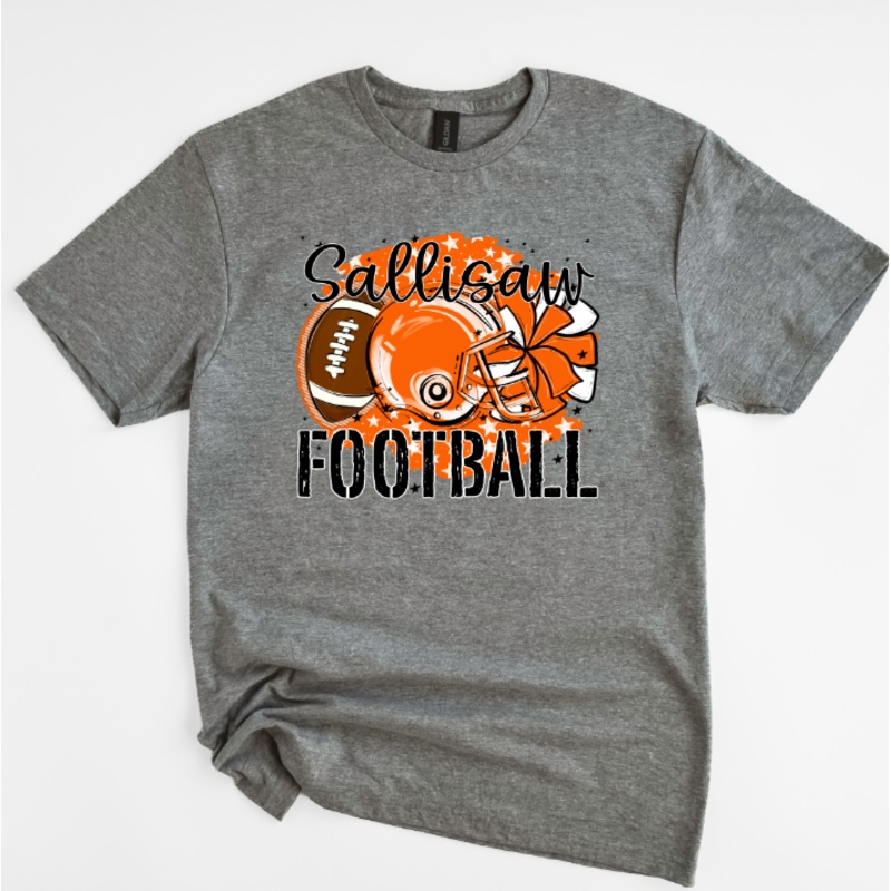 STARS FOOTBALL ORANGE SALLISAW