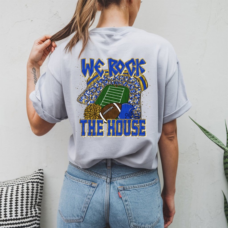 WE ROCK THE HOUSE ROYAL YELLOW