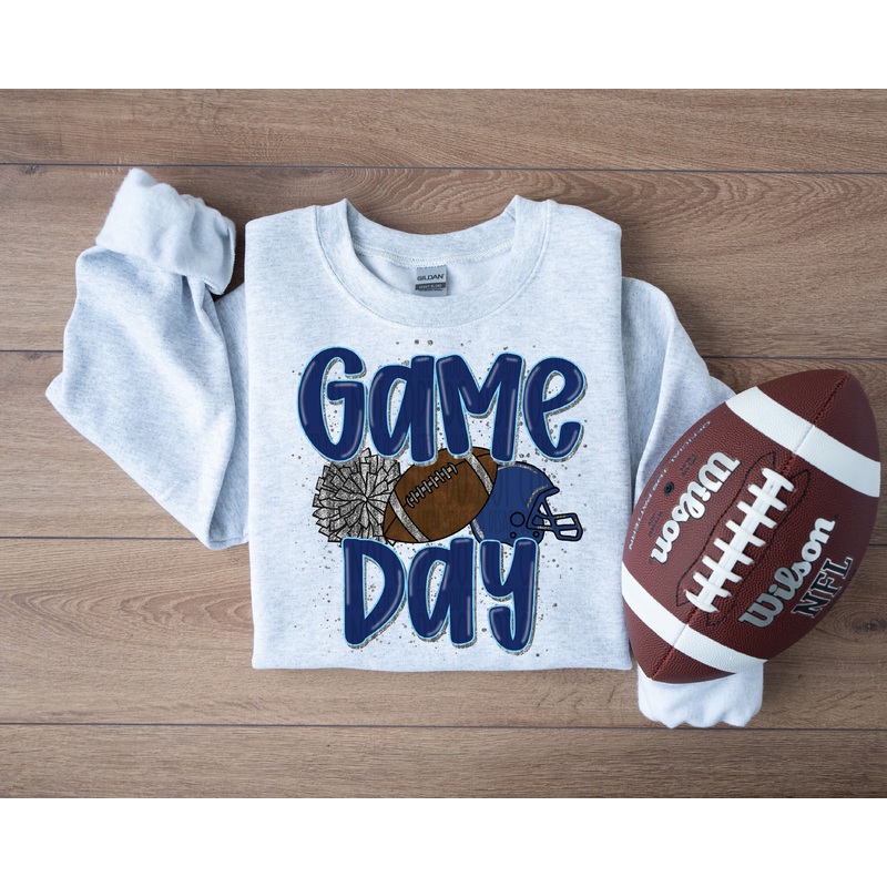 WE ROCK THE HOUSE NAVY LIGHT-BLUE POCKET