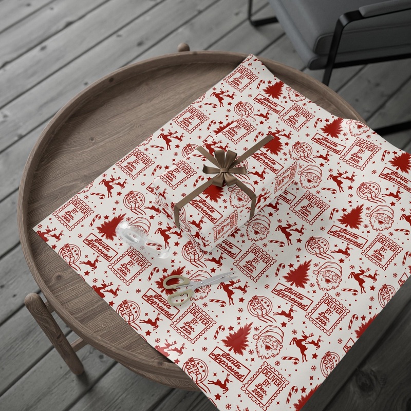 Christmas Delivery Wrapping Paper
