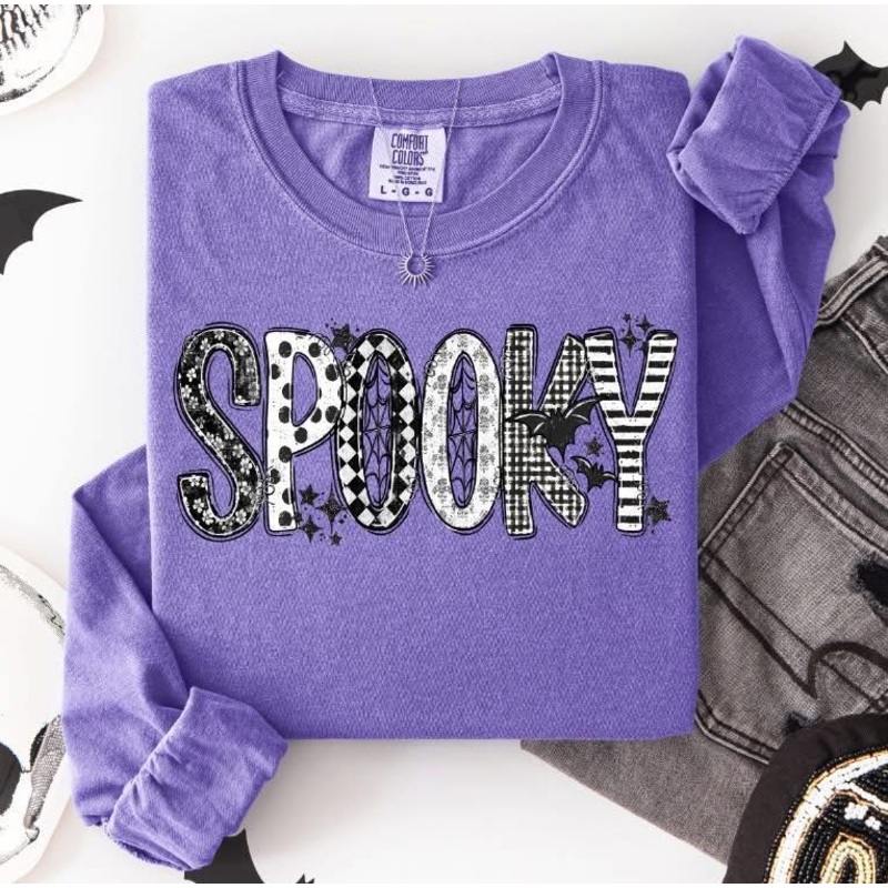 SPOOKY|Pocket 4″(4.00in x 1.72in)|Infant 6″(6.00in x 2.58in)|Toddler 7″(7.00in x 3.01in)|Youth 8.5″(8.50in x 3.65in)|Adult 11″(11.00in x 4.73in)|Adult 12″(12.00in x 5.16in)|Oversized 15″ MAX(15.00in x 6.45in)