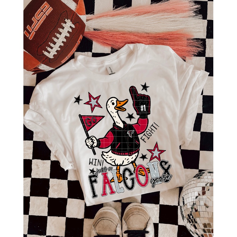 A FALCON GOOSE|Infant 6″(4.71in x 6.00in)|Toddler 7″(5.50in x 7.00in)|Youth 8.5″(6.67in x 8.50in)|Adult 11″(8.64in x 11.00in)|Adult 12″(9.42in x 12.00in)