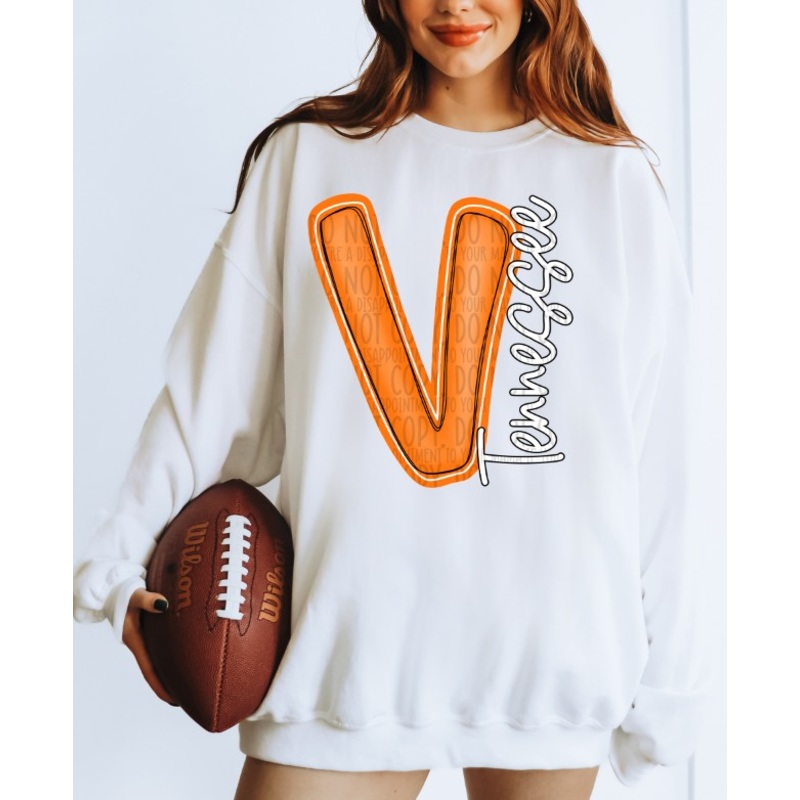 V TENNESSEE|Pocket 4″(3.61in x 4.00in)|Infant 6″(5.42in x 6.00in)|Toddler 7″(6.32in x 7.00in)|Youth 8.5″(7.68in x 8.50in)|Adult 11″(9.94in x 11.00in)|Adult 12″(10.84in x 12.00in)
