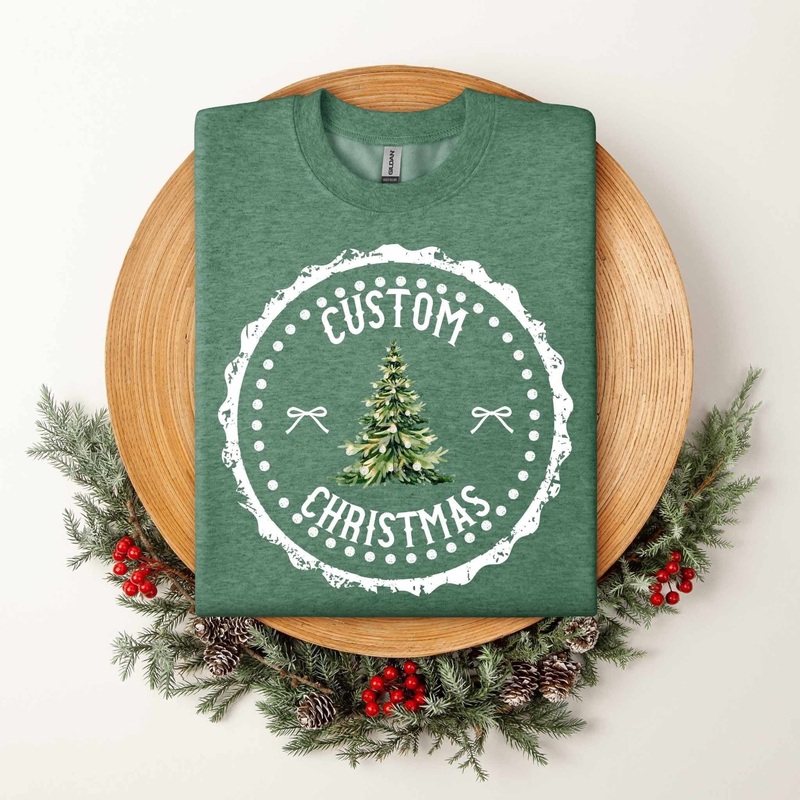 Christmas Stamp Custom|Infant|Toddler|Youth|Adult 11″|Adult 12″|Mockup