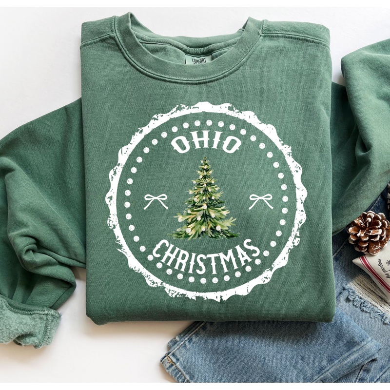 STATE CHRISTMAS STAMP OHIO|Pocket 4″(4.00in x 3.97in)|Infant 6″(6.00in x 5.96in)|Toddler 7″(7.00in x 6.95in)|Youth 8.5″(8.50in x 8.44in)|Adult 11″(11.00in x 10.92in)|Adult 12″(12.00in x 11.91in)