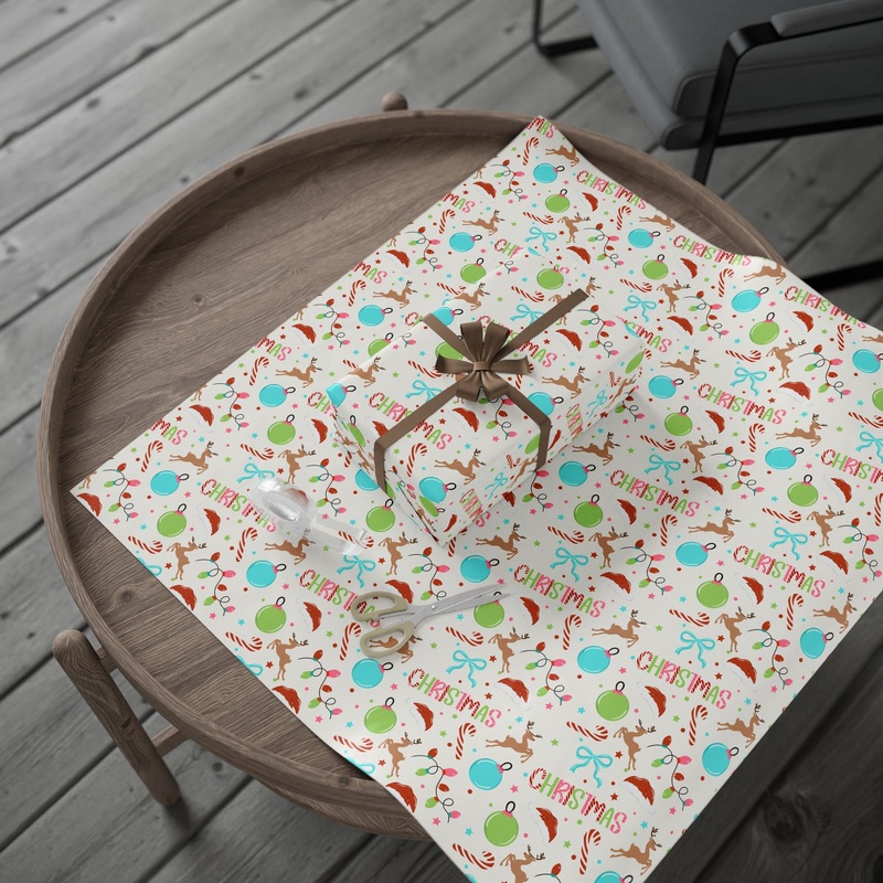 Simple Christmas Wrapping Paper