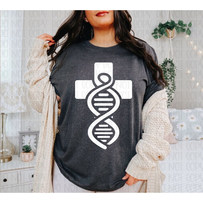 DADDY’S DNA CROSS – WHITE|Pocket 4″(2.63in x 4.00in)|Infant 6″(3.94in x 6.00in)|Toddler 7″(4.60in x 7.00in)|Youth 8.5″(5.59in x 8.50in)|Adult 11″(7.23in x 11.00in)|Adult 12″(7.89in x 12.00in)