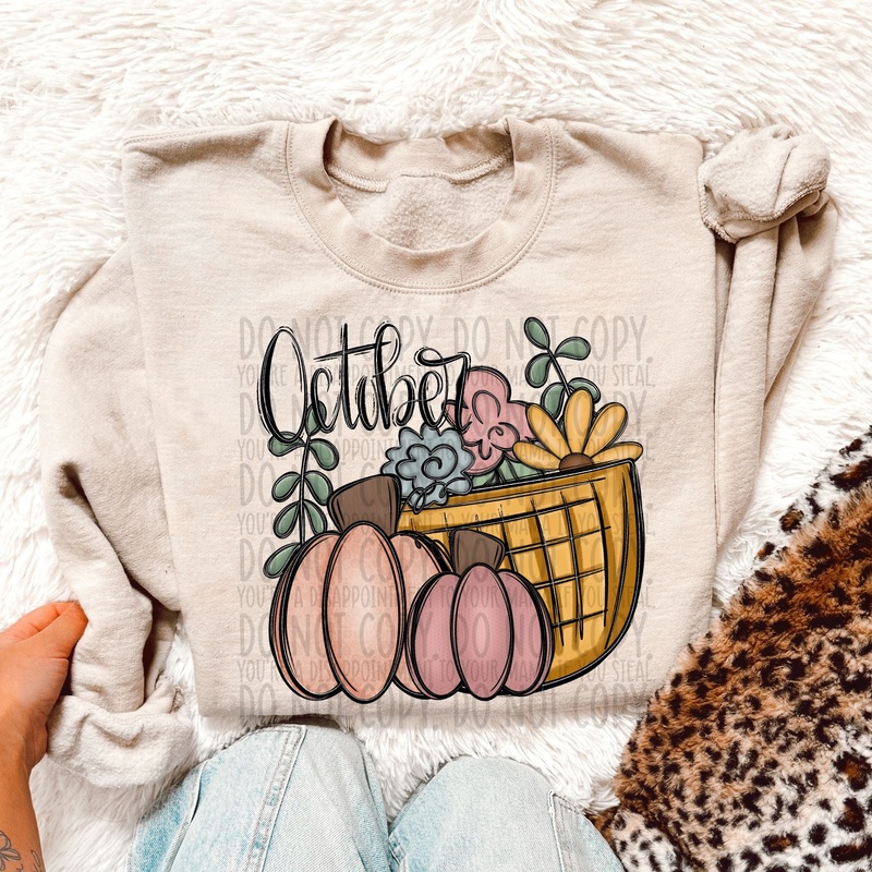 OCTOBER THINGS|Pocket 4″(4.00in x 4.00in)|Infant 6″(6.00in x 6.00in)|Toddler 7″(7.00in x 7.00in)|Youth 8.5″(8.50in x 8.50in)|Adult 11″(11.00in x 10.99in)|Adult 12″(12.00in x 11.99in)