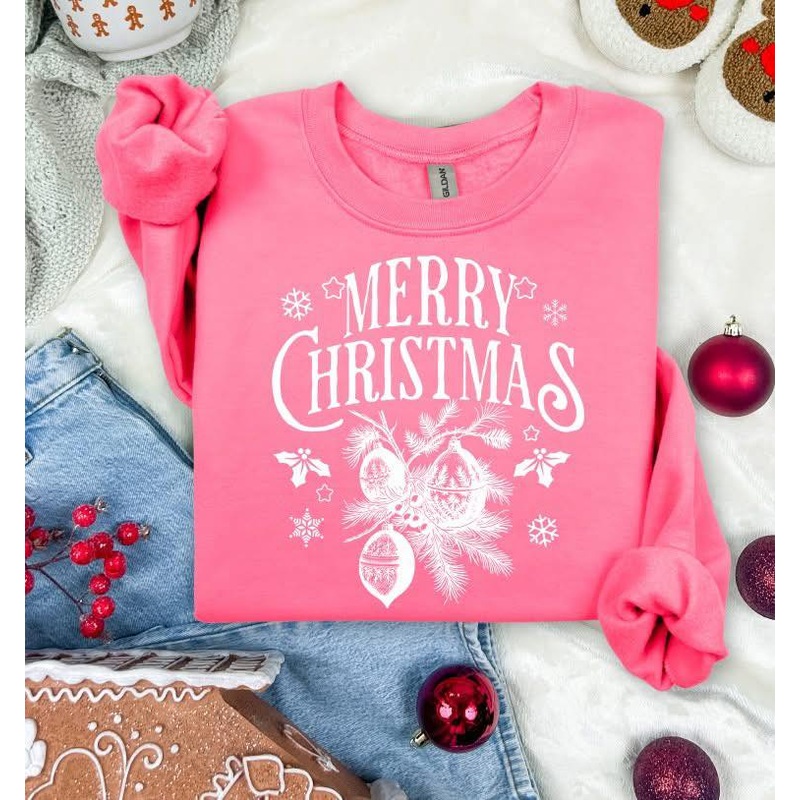 Vintage Merry Christmas Sweatshirt