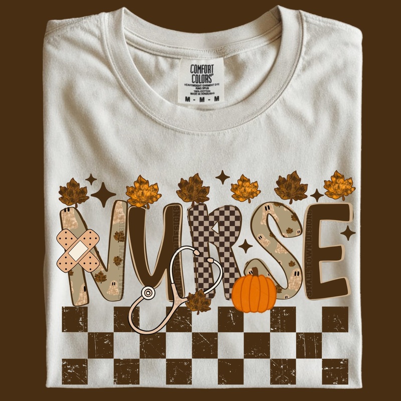 NURSE FALL|Adult 11″(11.00in x 7.87in)|Adult 12″(12.00in x 8.58in)