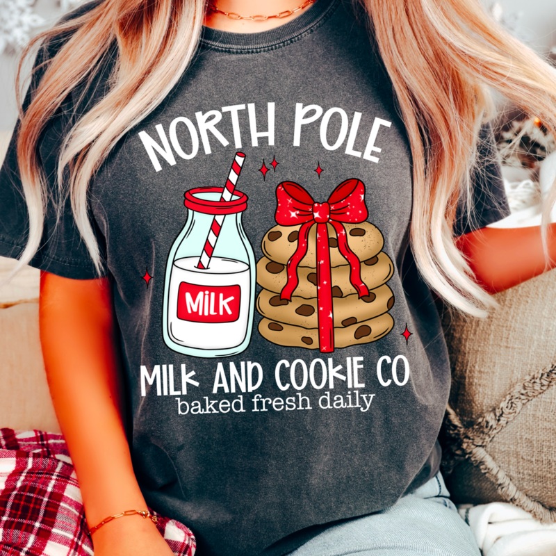 NORTH POLE MILK AND COOKIE CO WHITE
