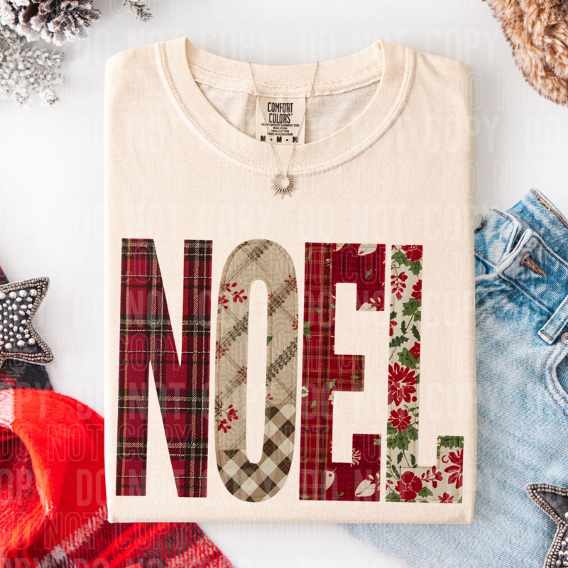 NOEL CHRISTMAS|Pocket 4″(4.00in x 3.04in)|Infant 6″(6.00in x 4.56in)|Toddler 7″(7.00in x 5.31in)|Youth 8.5″(8.50in x 6.45in)|Adult 11″(11.00in x 8.35in)|Adult 12″(12.00in x 9.11in)|Oversized 15″ MAX(15.00in x 11.39in)