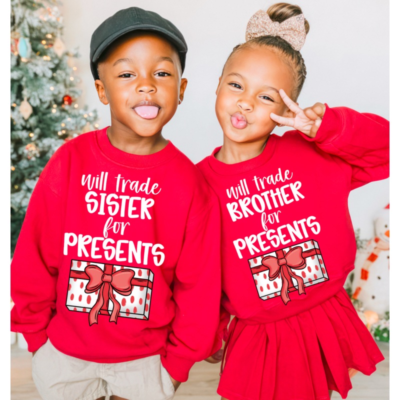 WILL TRADE BROTHER WHITE|Toddler 7″(4.62in x 7.00in)|Youth 8.5″(5.61in x 8.50in)|Adult 11″(7.26in x 11.00in)|Adult 12″(7.92in x 12.00in)