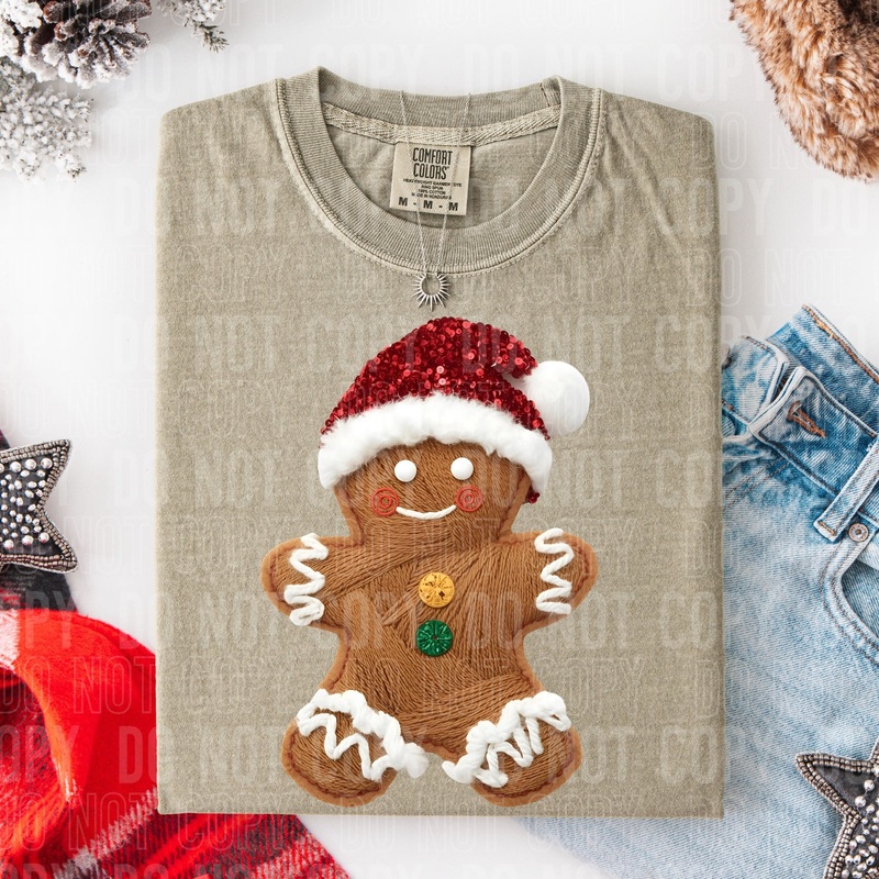 22X60 CHRISTMAS FAUX YARN GANG SHEET